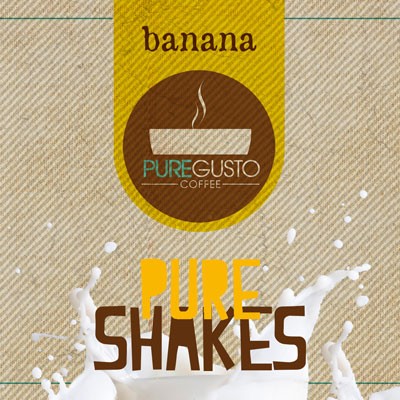 PureShakes - Banana Milkshake Mix 1 KG